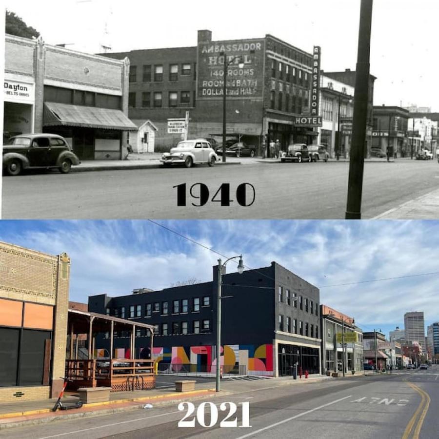 孟菲斯Historic Revival Downtown公寓 外观 照片